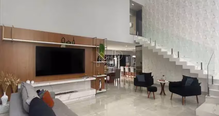 Casa de condomínio para venda em residencial pecan de 320.00m² com 3 quartos, 3 suites e 2 garagens