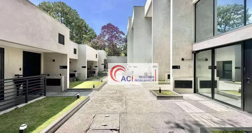 Casa de condomínio para venda em granja viana de 169.00m² com 2 quartos, 2 suites e 2 garagens