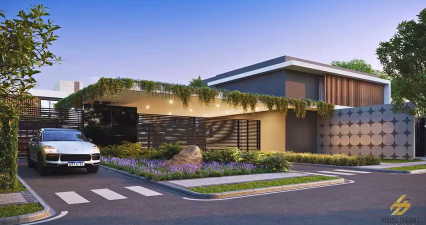 Casa de condomínio para venda em santa felicidade de 219.00m² com 3 quartos, 3 suites e 3 garagens