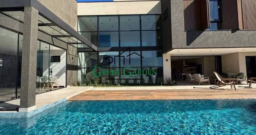 Casa para venda em jardim santa teresa de 521.00m² com 5 quartos, 5 suites e 6 garagens