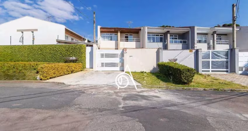 Sobrado para venda em novo mundo de 125.00m² com 3 quartos, 1 suite e 2 garagens