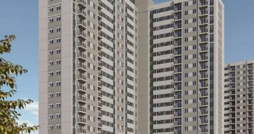 Apartamento para venda em ponte grande de 34.00m² com 2 quartos