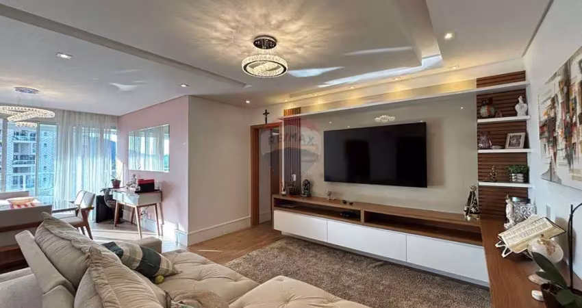 Apartamento para venda em tamboré de 136.00m² com 3 quartos, 3 suites e 3 garagens