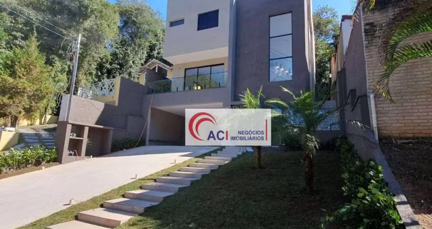 Casa de condomínio para venda em granja viana de 230.00m² com 3 quartos, 3 suites e 4 garagens