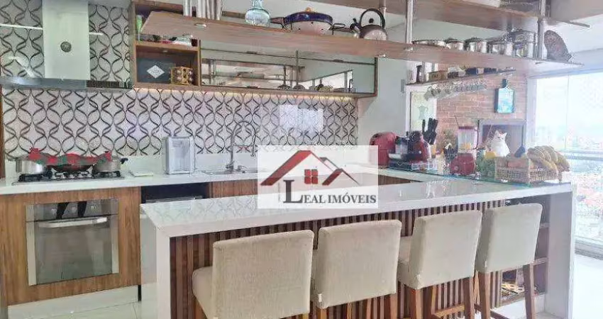 Apartamento para venda em jardim de 115.00m² com 3 quartos, 2 suites e 2 garagens