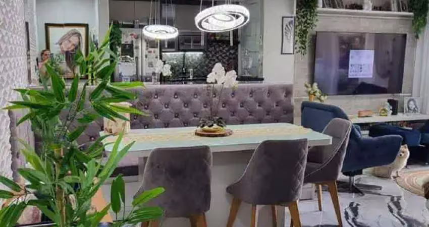 Apartamento para venda em jardim flor da montanha de 83.00m² com 2 quartos, 1 suite e 2 garagens
