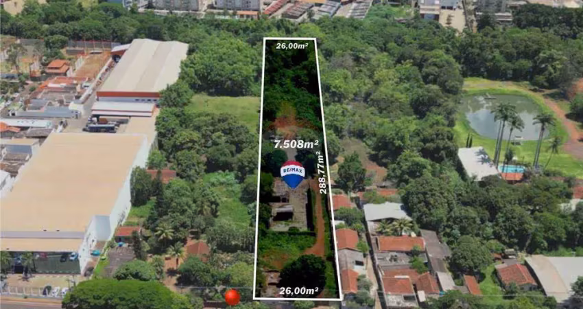 Lote / terreno para venda em vila monte alegre de 7508.00m²