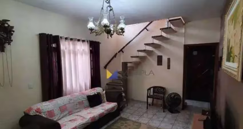 Sobrado para venda em jardim bom clima de 181.00m² com 4 quartos, 2 suites e 3 garagens