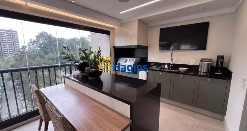 Apartamento para venda em alphaville centro industrial e empresarial/alphaville. de 360.00m² com 3 quartos, 3 suites e 5 garagens