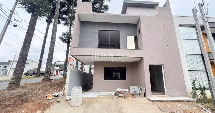 Sobrado para venda em umbará de 185.00m² com 3 quartos, 1 suite e 2 garagens