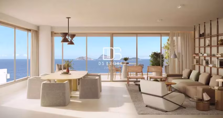 Apartamento para venda em ipanema de 154.00m² com 3 quartos, 3 suites e 2 garagens