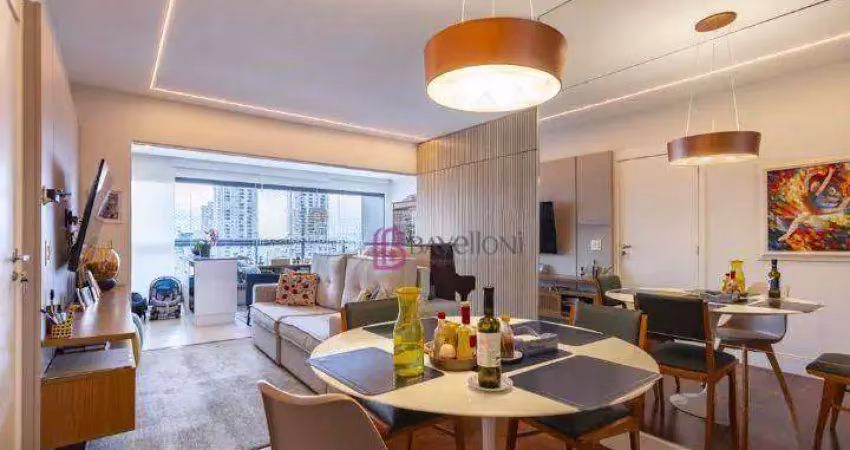 Apartamento para venda em vila romana de 100.00m² com 2 quartos, 2 suites e 2 garagens