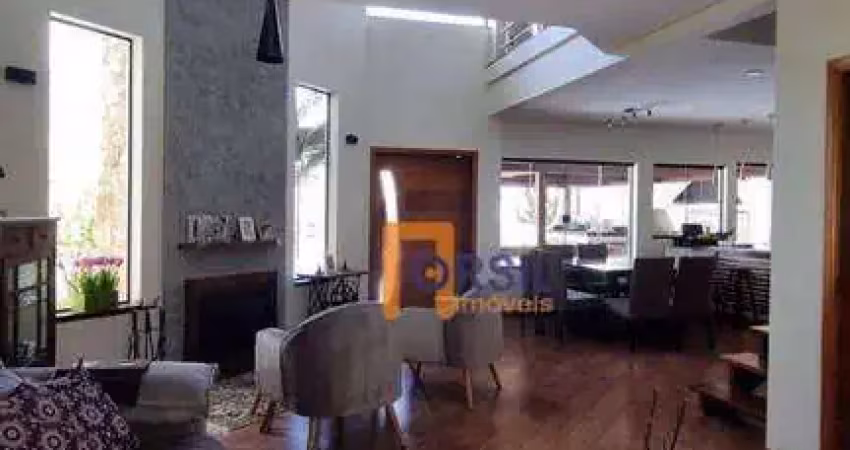 Sobrado para venda em aruã brisas de 375.00m² com 4 quartos, 4 suites e 5 garagens