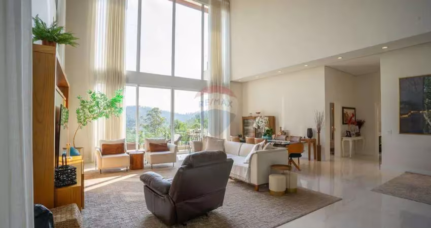 Casa de condomínio para alugar em serra dos lagos (jordanésia) de 620.00m² com 5 quartos, 5 suites e 10 garagens