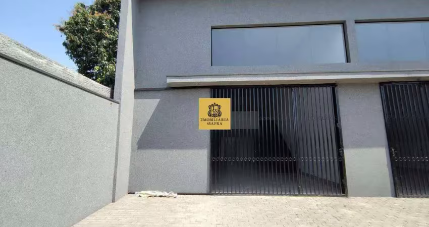 Sala comercial para alugar em jardim mugnaini de 136.00m² com 6 garagens
