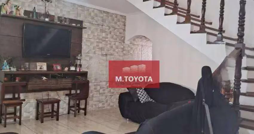 Sobrado para venda em jardim são roberto de 243.00m² com 3 quartos, 1 suite e 2 garagens