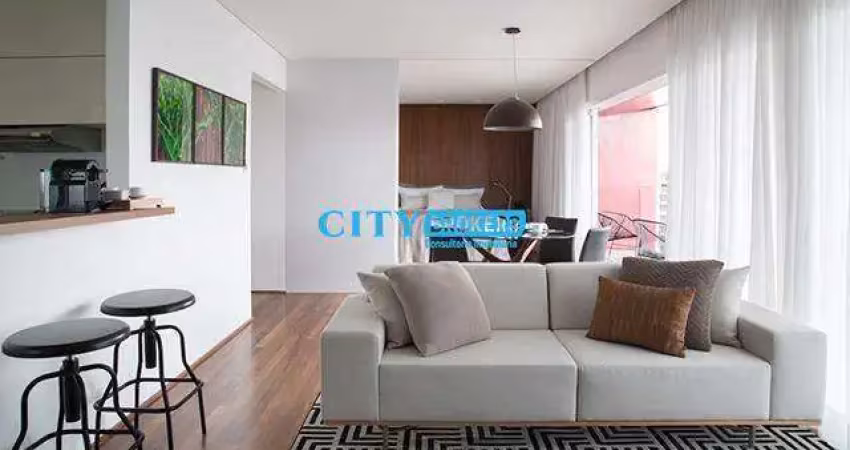 Apartamento para alugar em vila olímpia de 90.00m² com 1 quarto, 1 suite e 2 garagens