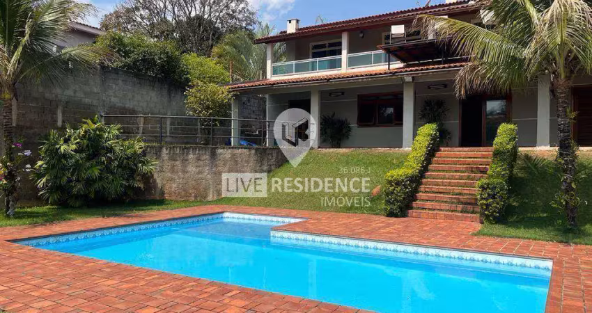 Casa para venda em chácara san martin i de 450.00m² com 4 quartos, 2 suites e 6 garagens