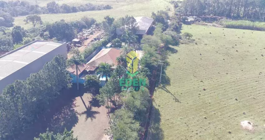 Chácara para venda em éden de 353.00m² com 4 quartos, 1 suite e 20 garagens