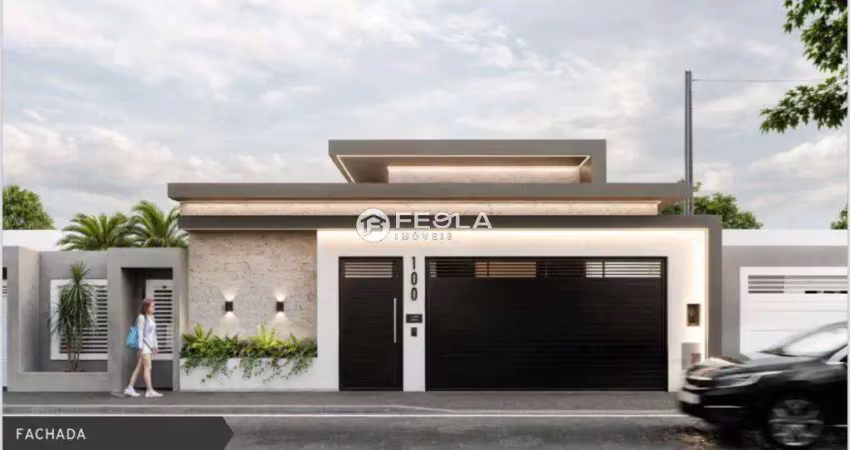 Casa para venda em jardim alphacenter de 184.40m² com 3 quartos, 1 suite e 2 garagens