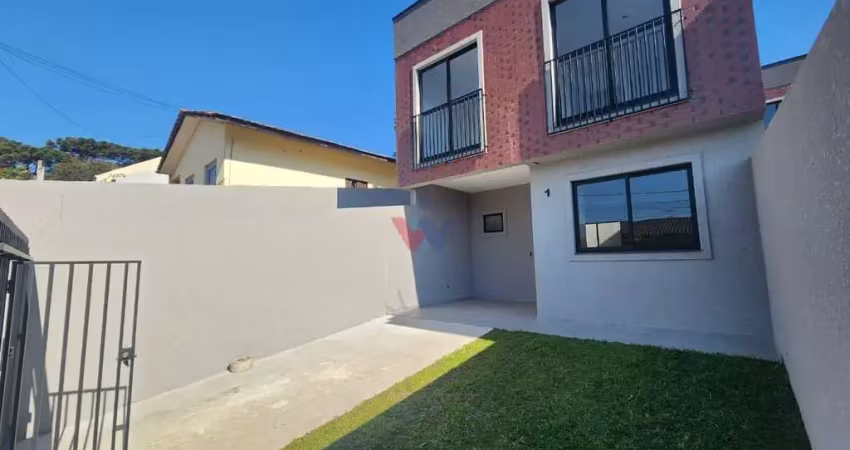 Sobrado para venda em santa cândida de 100.00m² com 3 quartos e 1 suite