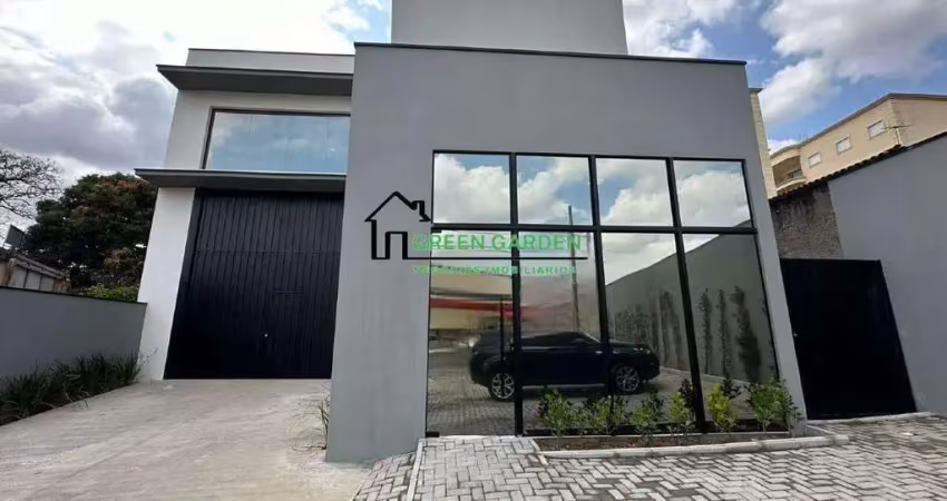 Galpão / depósito / armazém para alugar em santa claudina de 376.47m² com 5 garagens