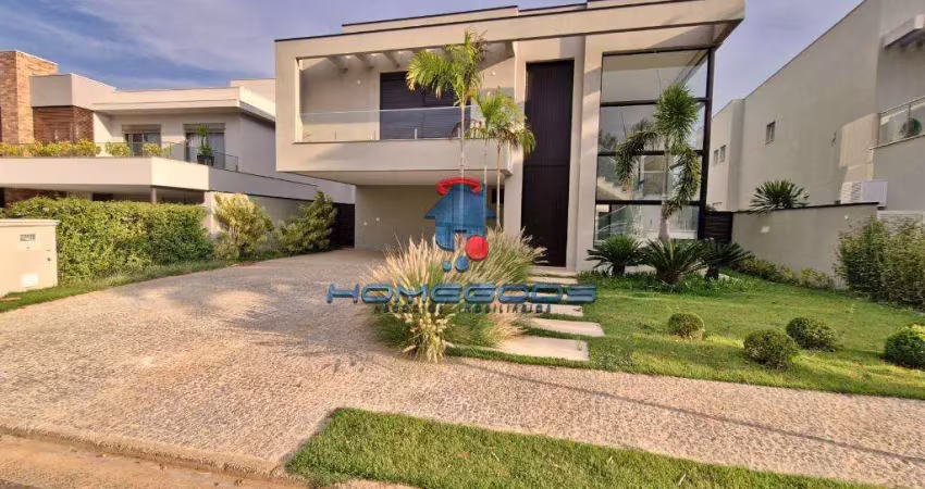 Casa de condomínio para venda em nova campinas de 430.00m² com 4 quartos, 4 suites e 6 garagens