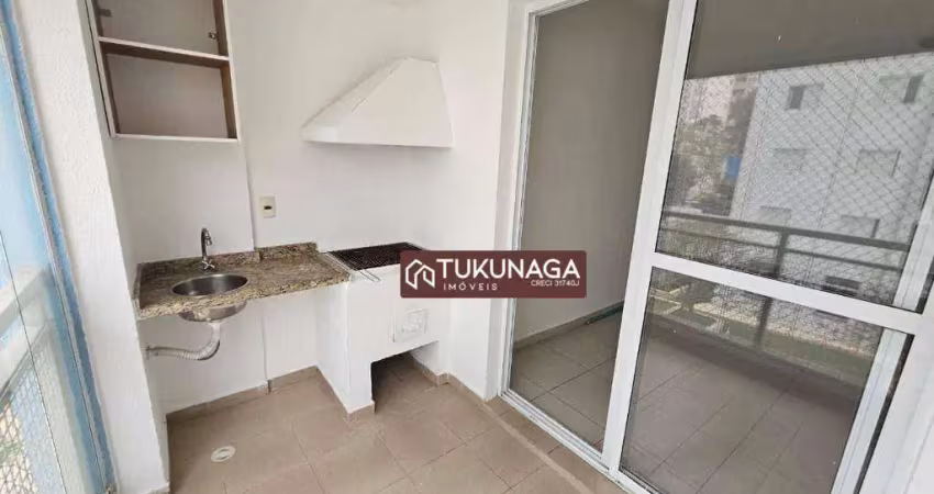 Apartamento para alugar em bosque maia de 58.00m² com 2 quartos, 1 suite e 2 garagens