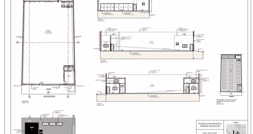 Imóvel comercial para alugar em reserva macaúba de 430.00m²