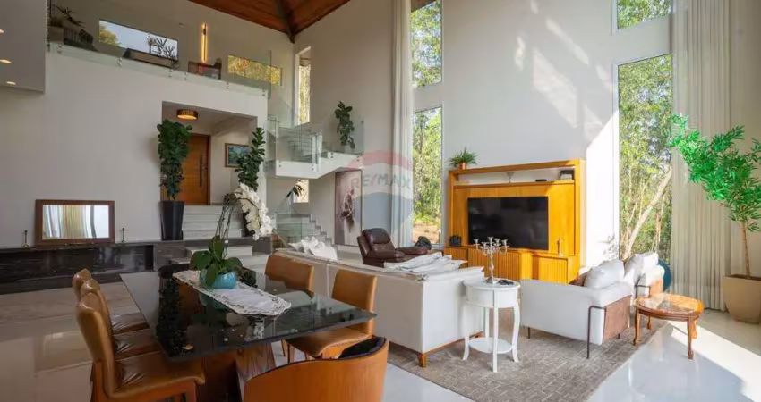 Casa de condomínio para venda em serra dos lagos (jordanésia) de 620.00m² com 5 quartos, 5 suites e 10 garagens