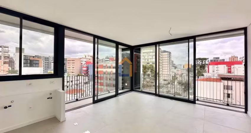 Apartamento para venda em batel de 107.67m² com 2 quartos, 1 suite e 1 garagem