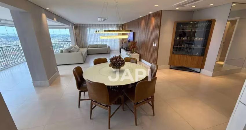 Apartamento para venda em anhangabaú de 268.00m² com 4 quartos, 4 suites e 4 garagens