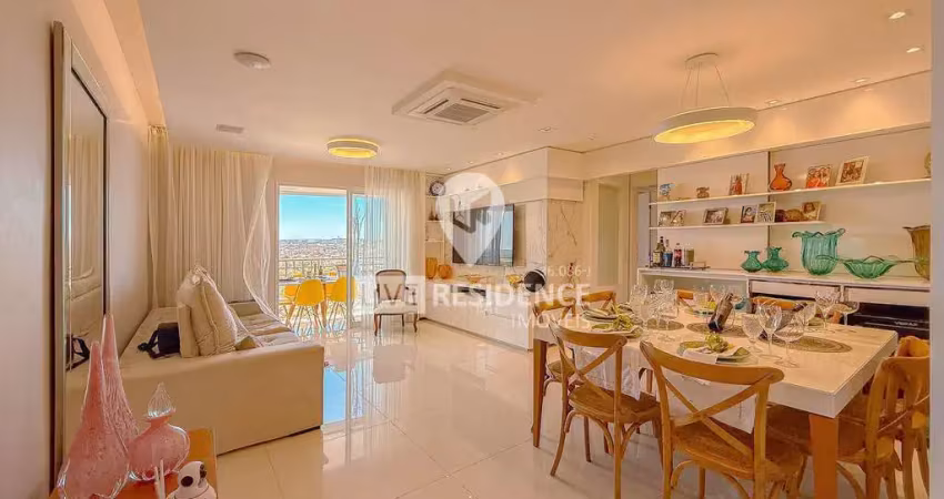 Apartamento para venda em vila santa cruz de 120.00m² com 3 quartos, 1 suite e 2 garagens