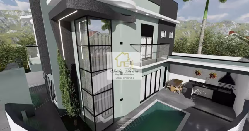 Sobrado para venda em real park tietê jundiapeba de 145.00m² com 3 quartos, 3 suites e 2 garagens