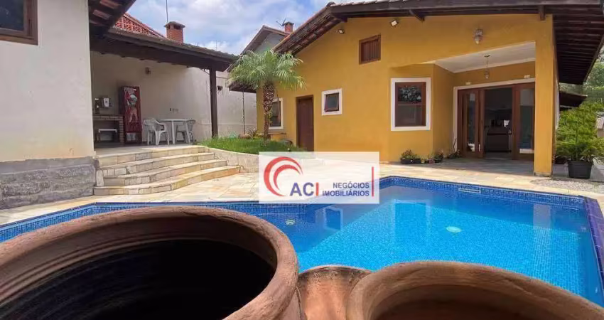 Casa de condomínio para venda em granja viana de 361.00m² com 3 quartos, 1 suite e 4 garagens