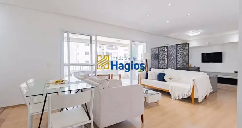Apartamento para venda em tamboré de 132.00m² com 3 quartos, 1 suite e 2 garagens