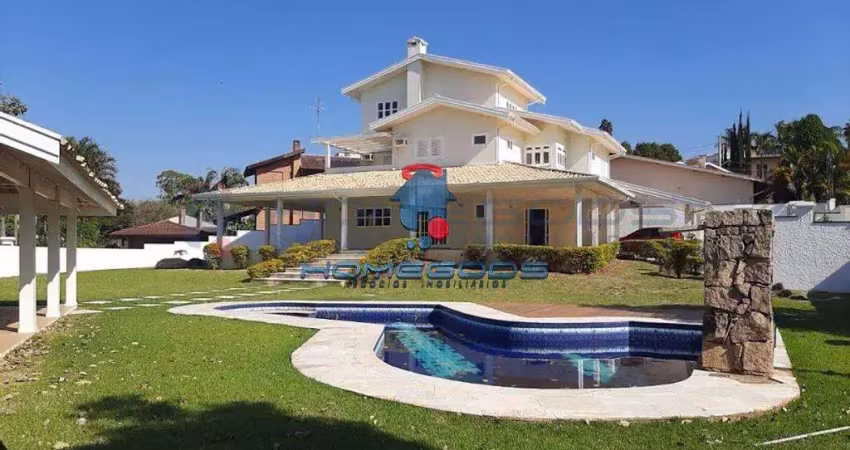 Casa de condomínio para venda em loteamento caminhos de são conrado (sousas) de 800.00m² com 4 quartos, 3 suites e 7 garagens