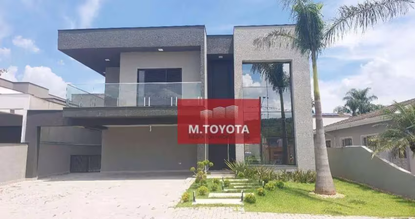 Sobrado para venda em condomínio shambala ii de 360.00m² com 4 quartos, 4 suites e 4 garagens