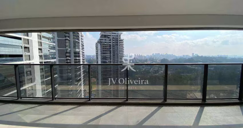 Apartamento para venda em real parque de 186.00m² com 3 quartos, 3 suites e 3 garagens