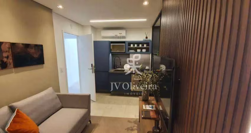 Apartamento para alugar em pinheiros de 46.00m² com 1 quarto, 1 suite e 1 garagem
