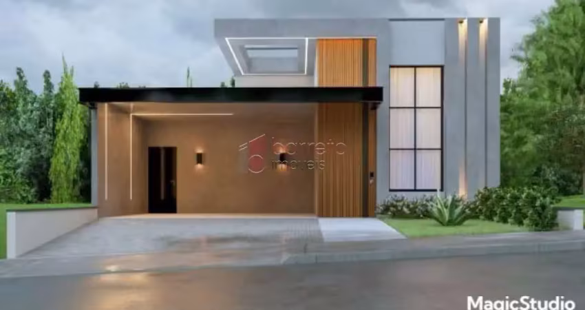 Casa de condomínio para venda em chácara morada mediterrânea de 167.00m² com 3 quartos, 1 suite e 4 garagens