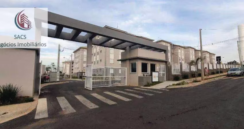 Apartamento para venda em recanto do sol i de 44.00m² com 2 quartos e 1 garagem