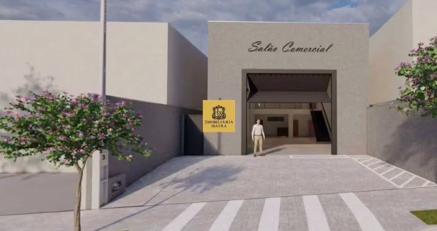 Sala comercial para alugar em chácara recreativa residencial cortina d'ampezzo de 227.15m² com 2 garagens