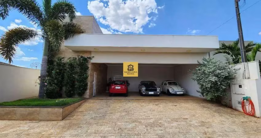 Casa para venda em centro de 336.65m² com 1 quarto, 2 suites e 6 garagens