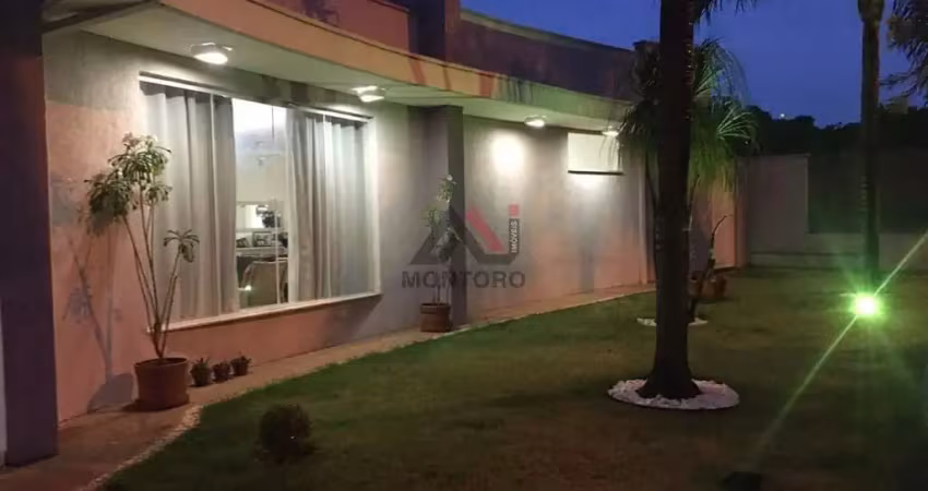 Casa de condomínio para venda em altos do jaraguá de 394.00m² com 3 quartos, 3 suites e 4 garagens