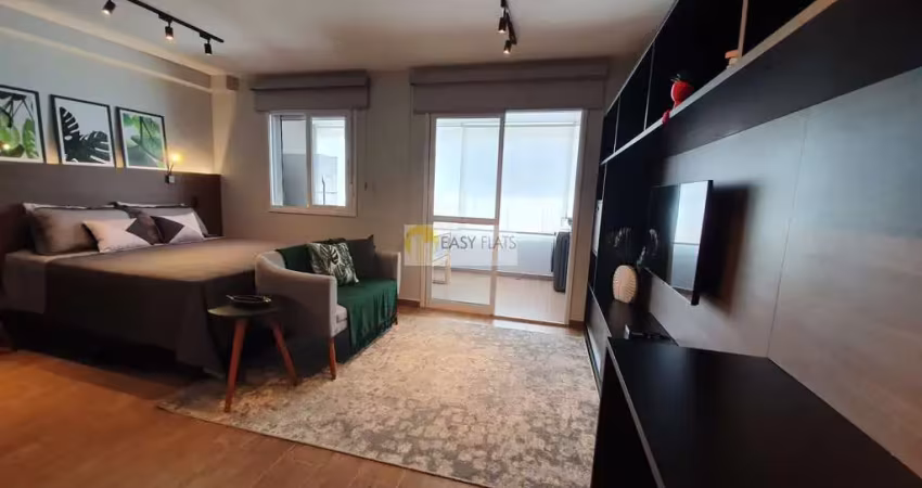 Studio para alugar em pinheiros de 37.00m² com 1 quarto, 1 suite e 1 garagem