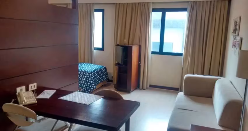 Flat para venda em chácara santo antônio (zona sul) de 28.00m² com 1 quarto, 1 suite e 1 garagem