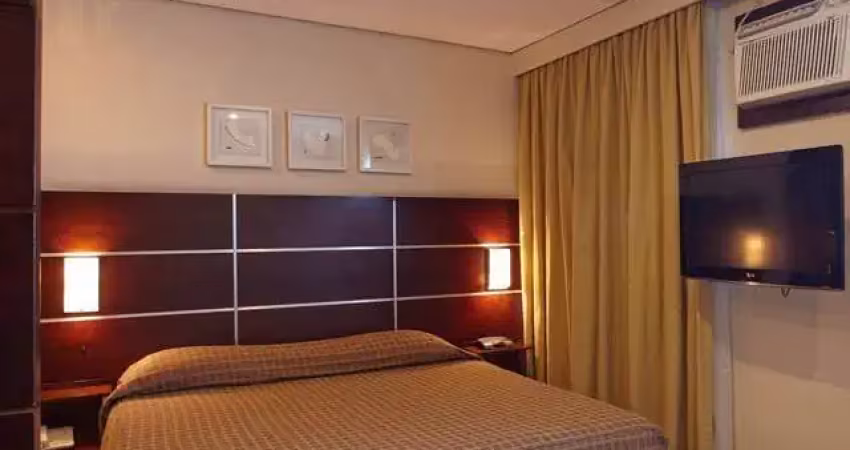 Flat para venda em chácara santo antônio (zona sul) de 28.00m² com 1 quarto e 1 garagem