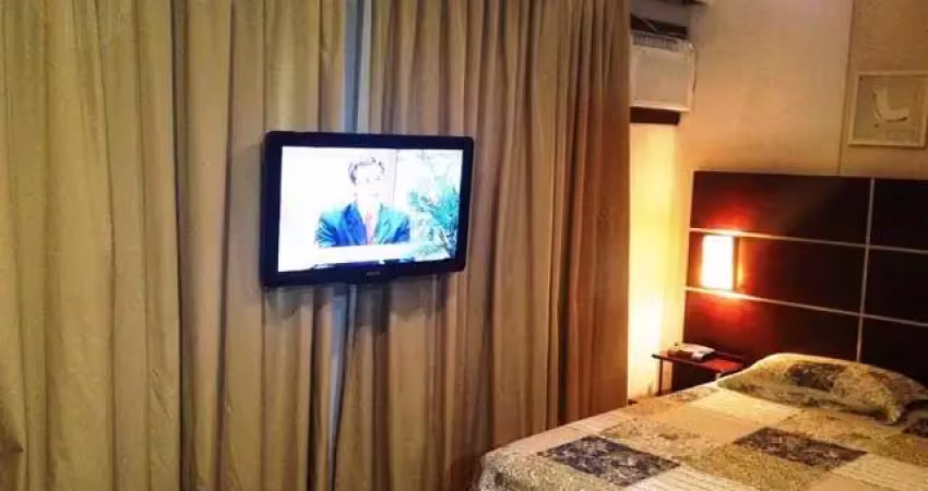 Flat para alugar em chácara santo antônio (zona sul) de 28.00m² com 1 quarto, 1 suite e 1 garagem