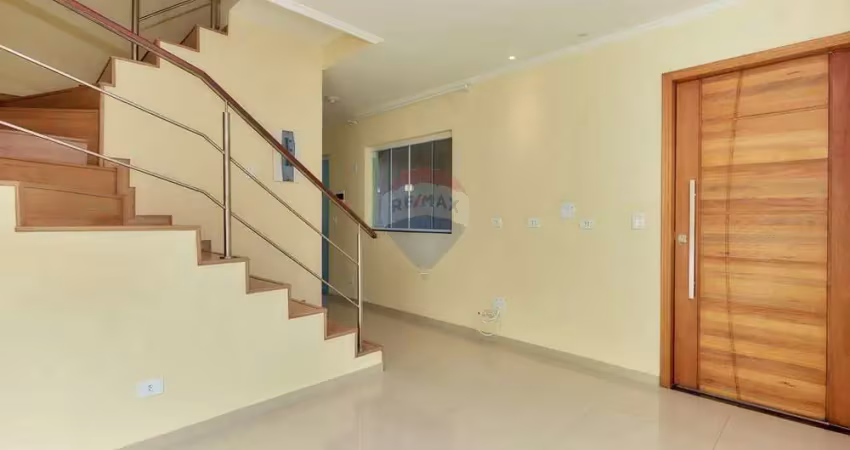 Sobrado para venda em loteamento marinoni de 144.00m² com 3 quartos, 1 suite e 3 garagens
